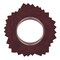 Dark Red Suede Mat Board for 10x10 Frames - Circle Opening for 8x8 Photos